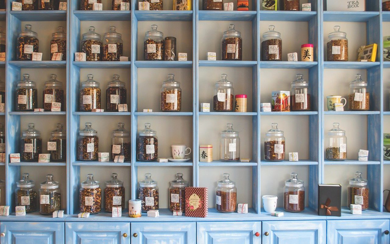 jars, herbs, shelves-1853439.jpg